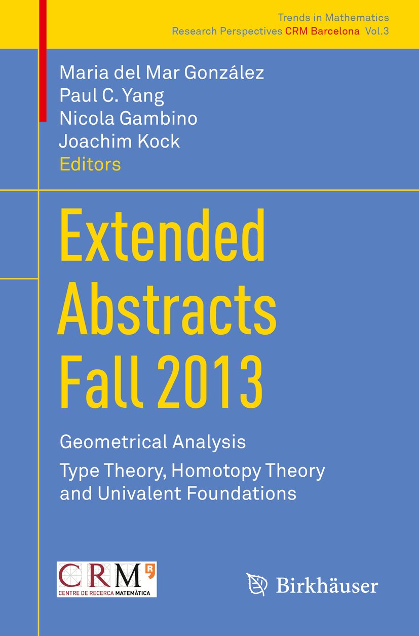 Trends in Mathematics