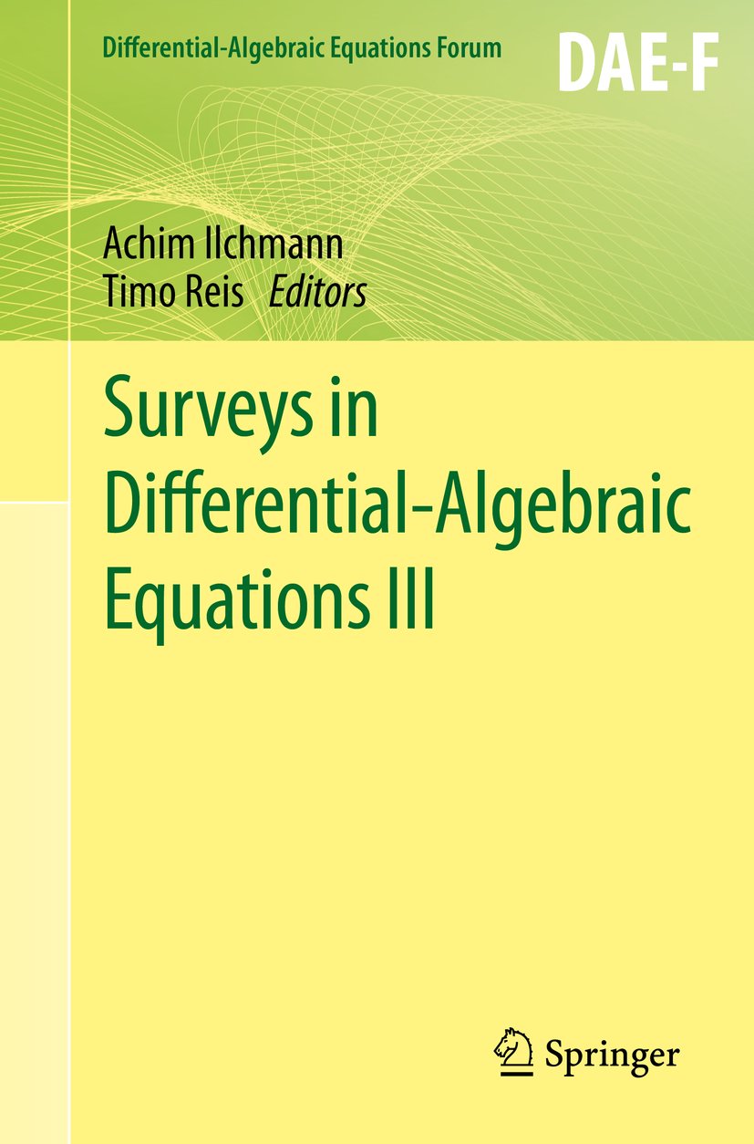Differential-Algebraic Equations Forum