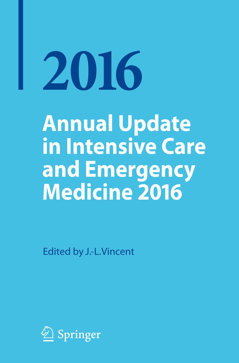 Annual Update in Intensive Care and Emergency Medicine