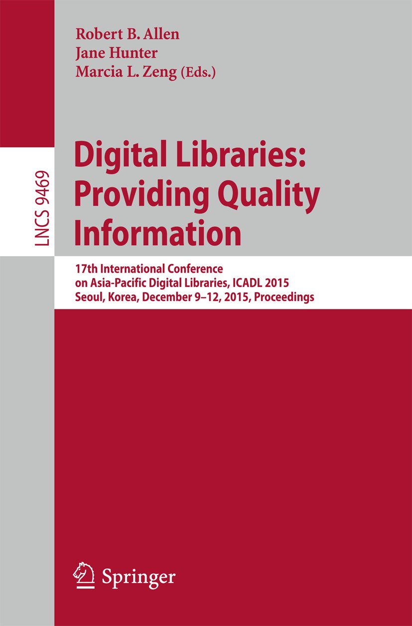Lecture Notes in Computer Science