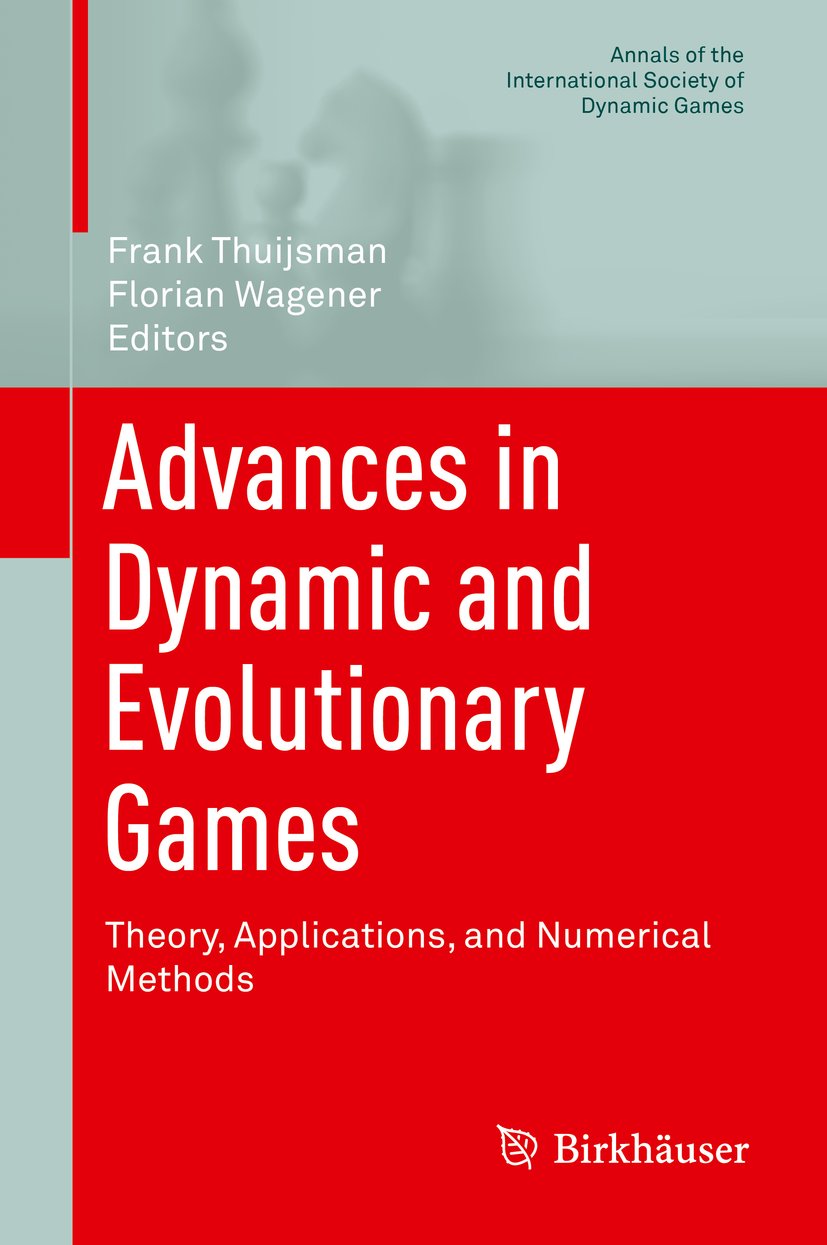 Annals of the International Society of Dynamic Games