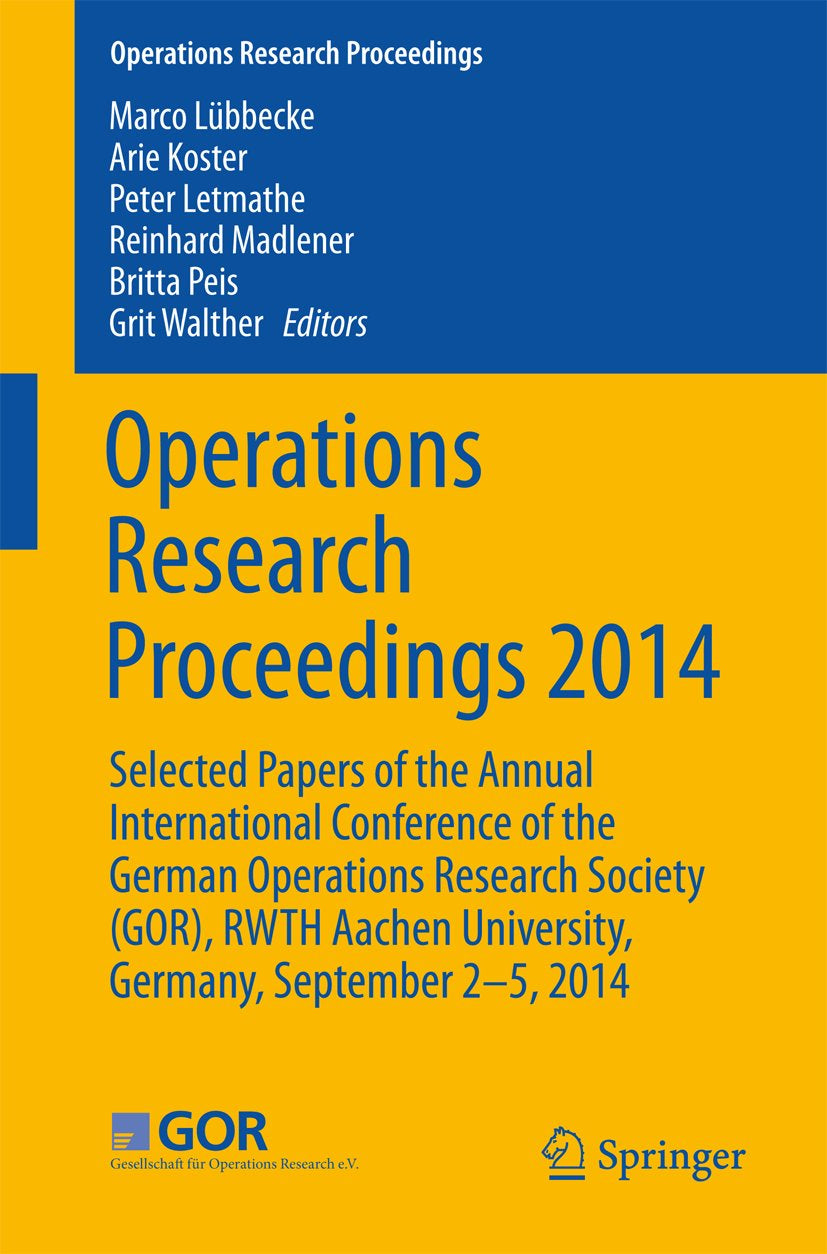 Operations Research Proceedings