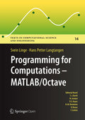 Texts in Computational Science and Engineering