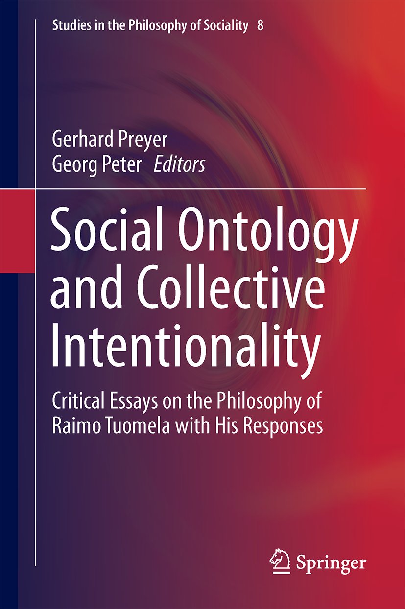 Studies in the Philosophy of Sociality
