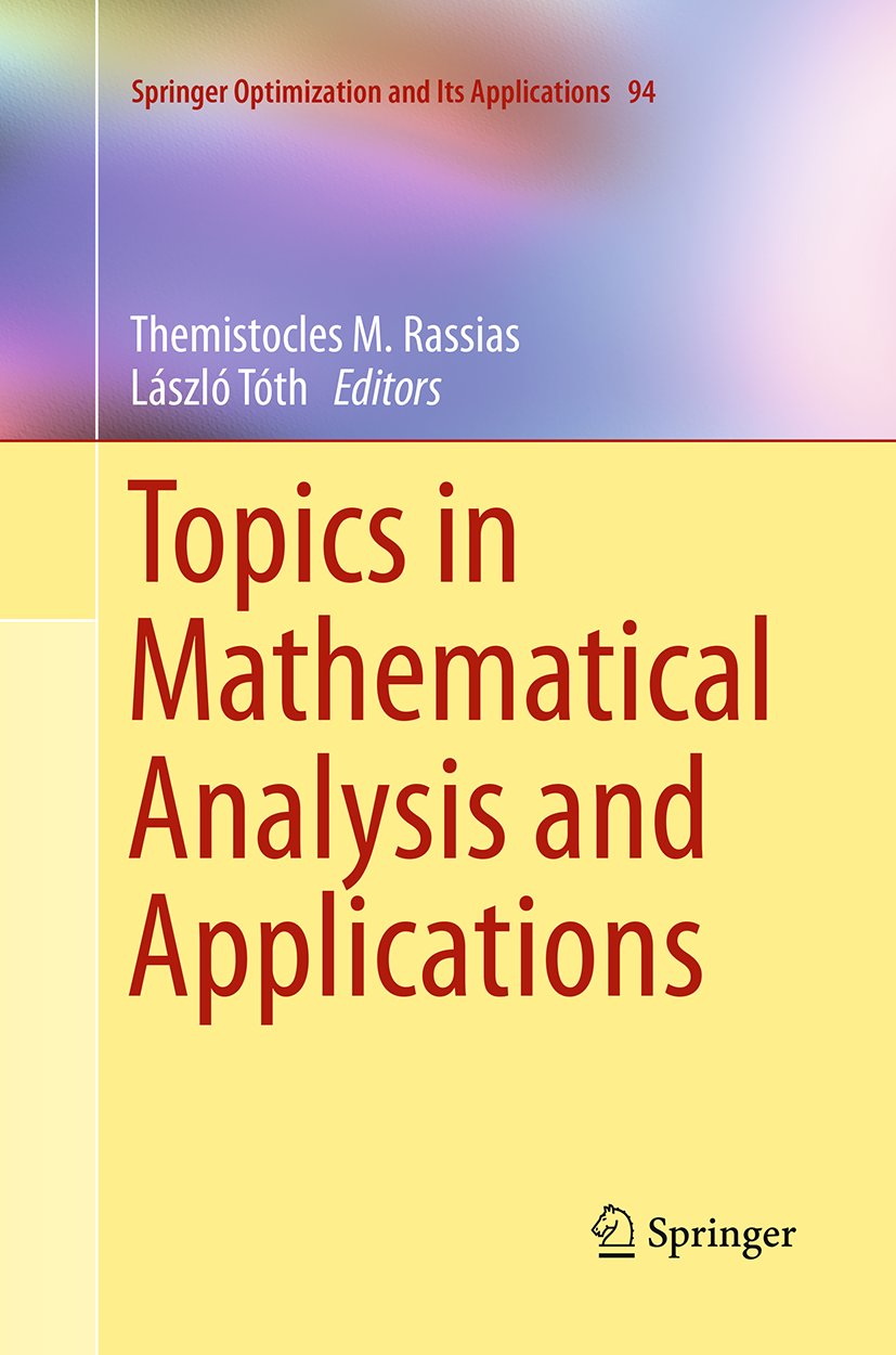 Springer Optimization and Its Applications
