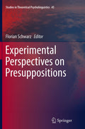 Studies in Theoretical Psycholinguistics