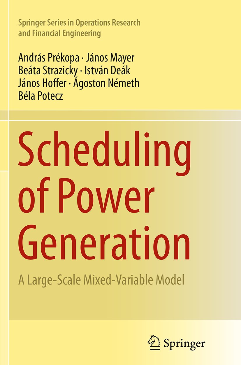 Springer Series in Operations Research and Financial Engineering