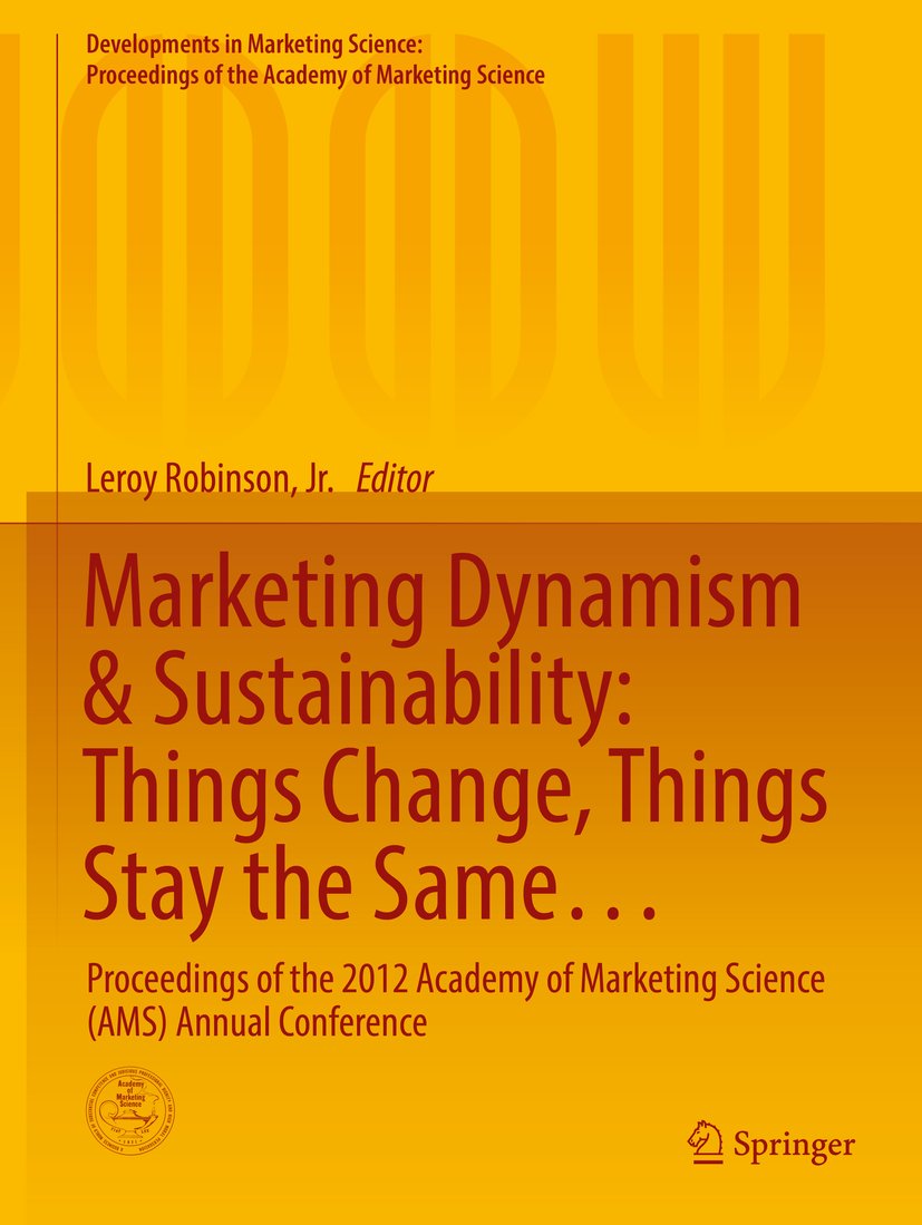 Developments in Marketing Science: Proceedings of the Academy of Marketing Science