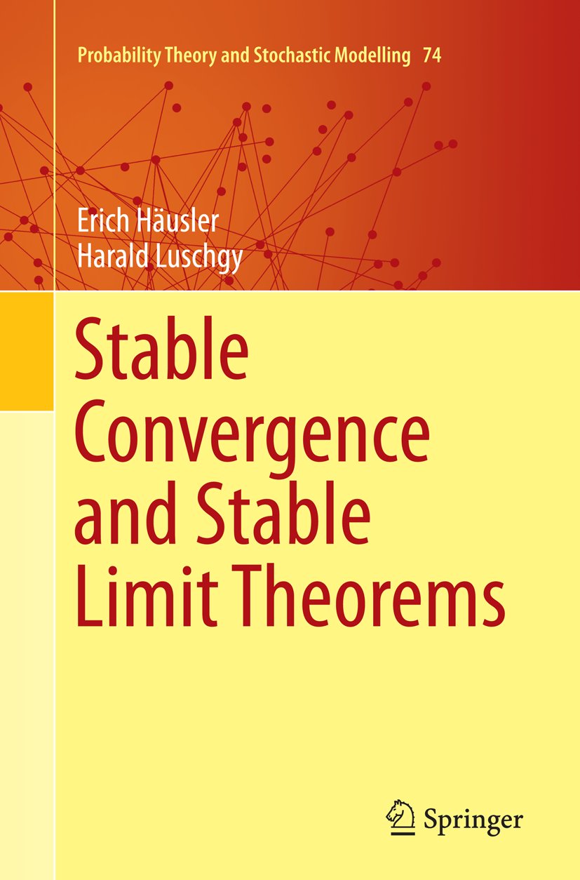 Probability Theory and Stochastic Modelling