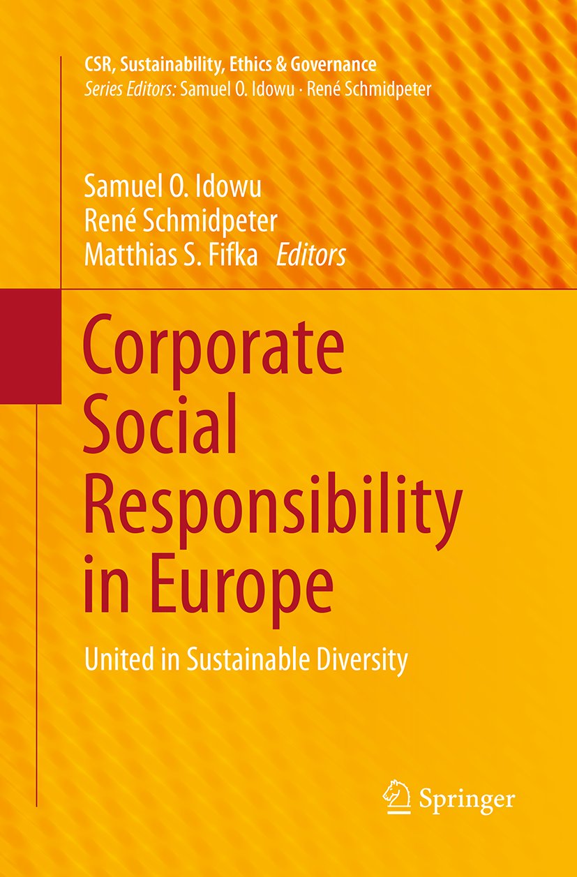 CSR, Sustainability, Ethics & Governance