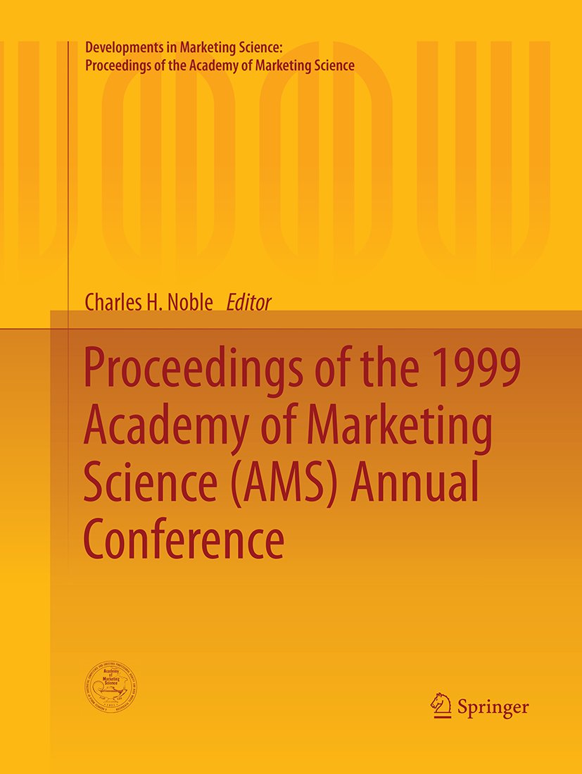 Developments in Marketing Science: Proceedings of the Academy of Marketing Science