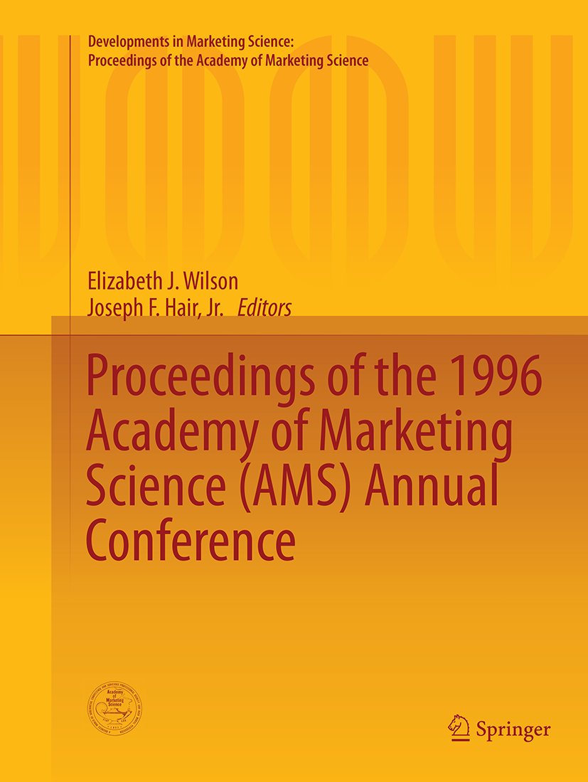 Developments in Marketing Science: Proceedings of the Academy of Marketing Science