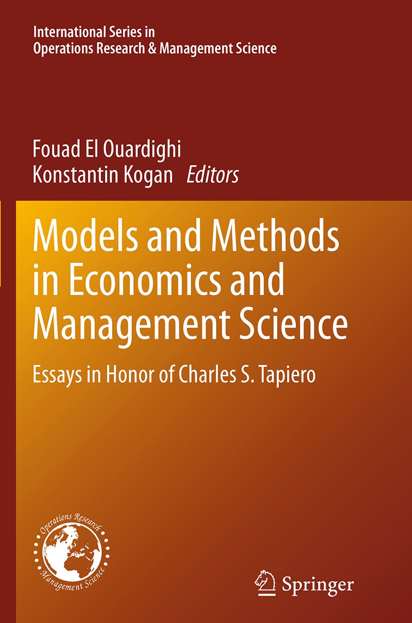 International Series in Operations Research & Management Science