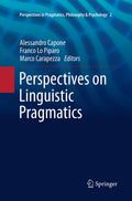 Perspectives in Pragmatics, Philosophy & Psychology