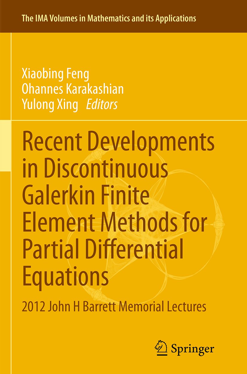 The IMA Volumes in Mathematics and its Applications