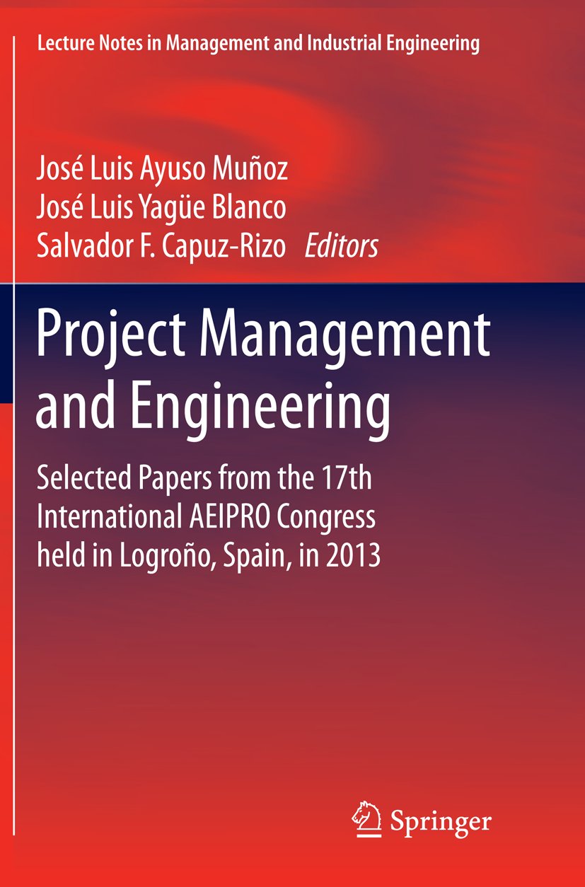 Lecture Notes in Management and Industrial Engineering