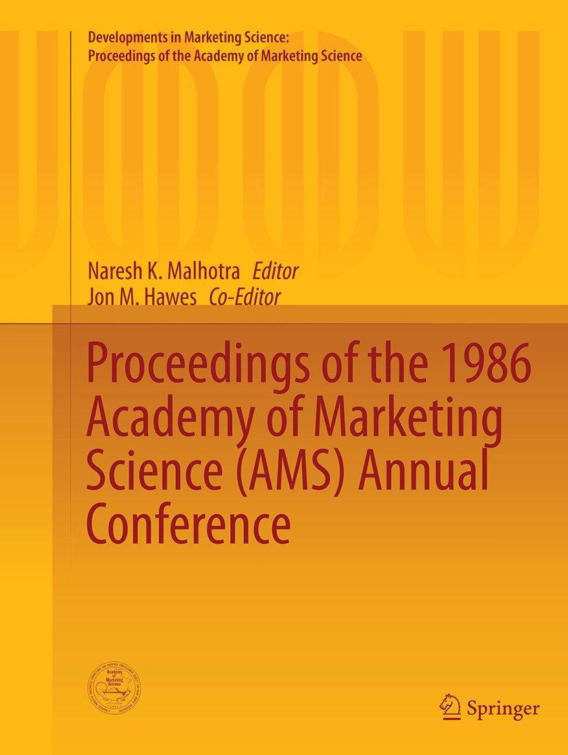 Developments in Marketing Science: Proceedings of the Academy of Marketing Science