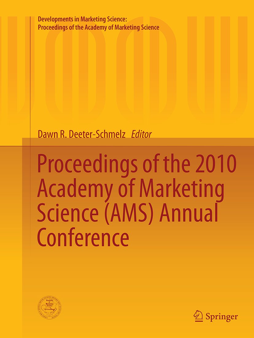 Developments in Marketing Science: Proceedings of the Academy of Marketing Science