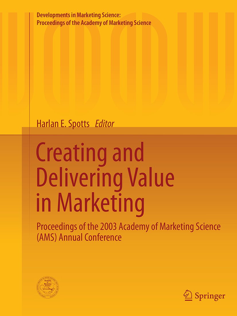 Developments in Marketing Science: Proceedings of the Academy of Marketing Science