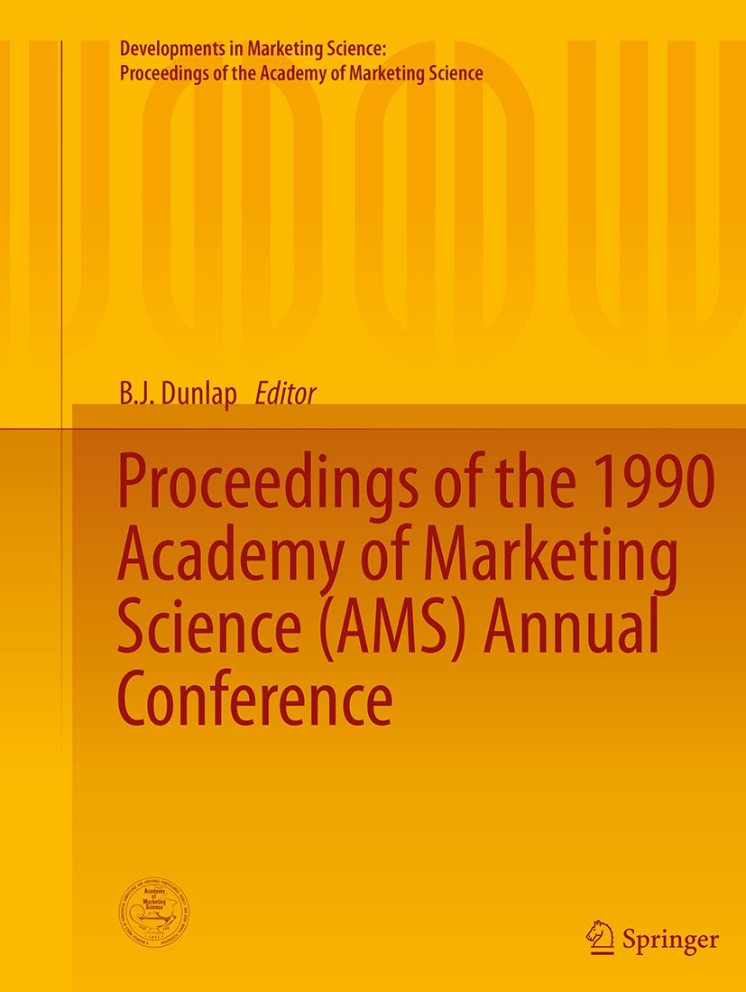 Developments in Marketing Science: Proceedings of the Academy of Marketing Science