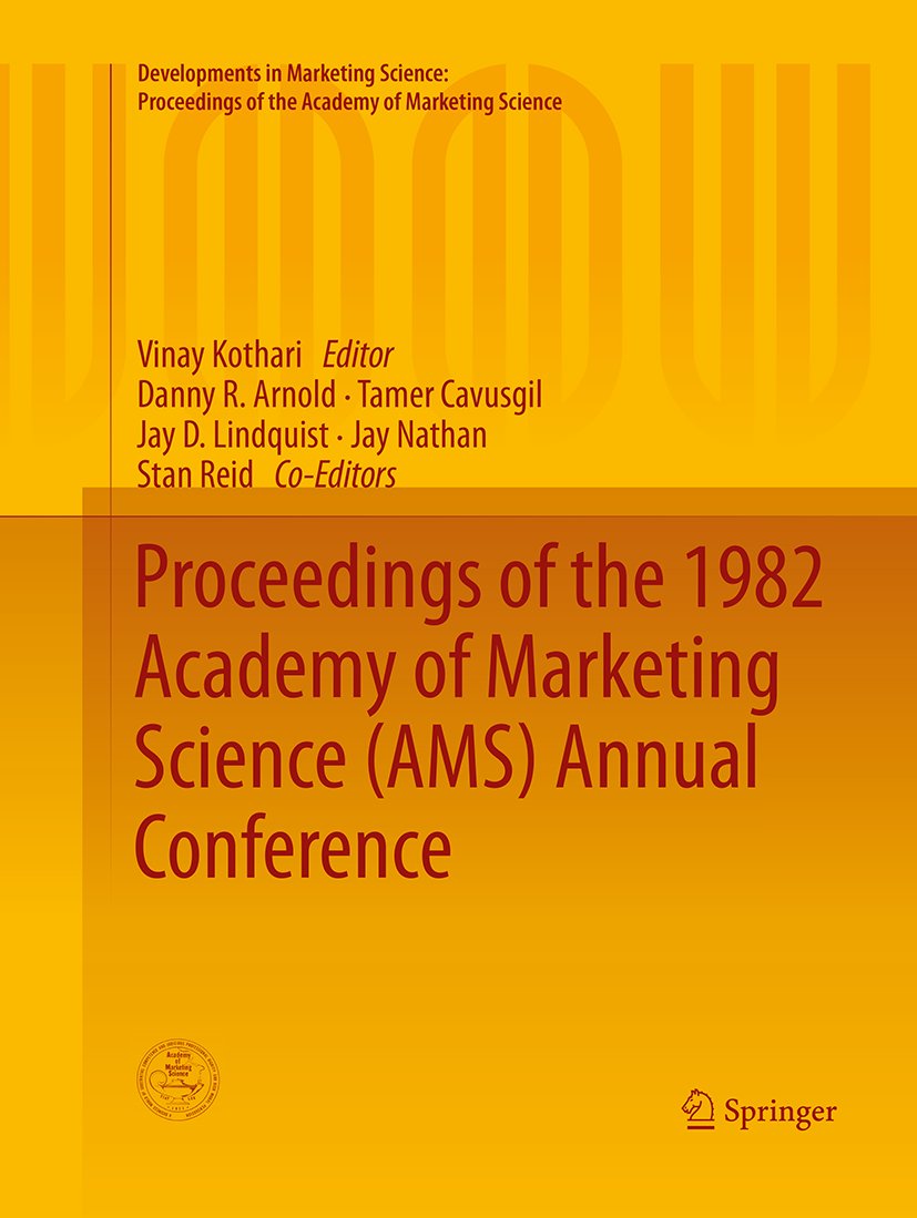 Developments in Marketing Science: Proceedings of the Academy of Marketing Science