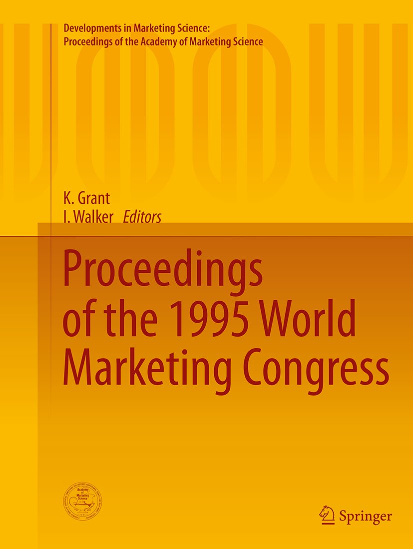 Developments in Marketing Science: Proceedings of the Academy of Marketing Science