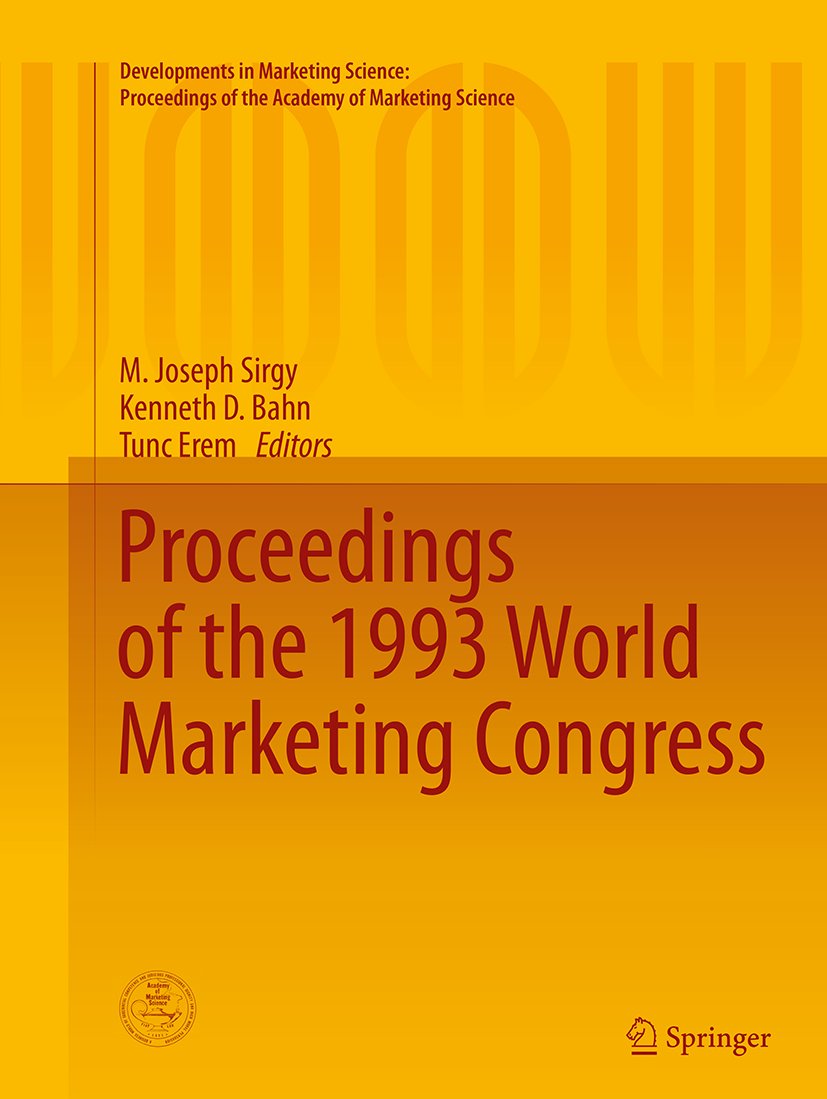 Developments in Marketing Science: Proceedings of the Academy of Marketing Science