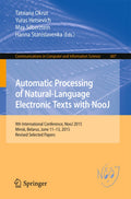 Communications in Computer and Information Science