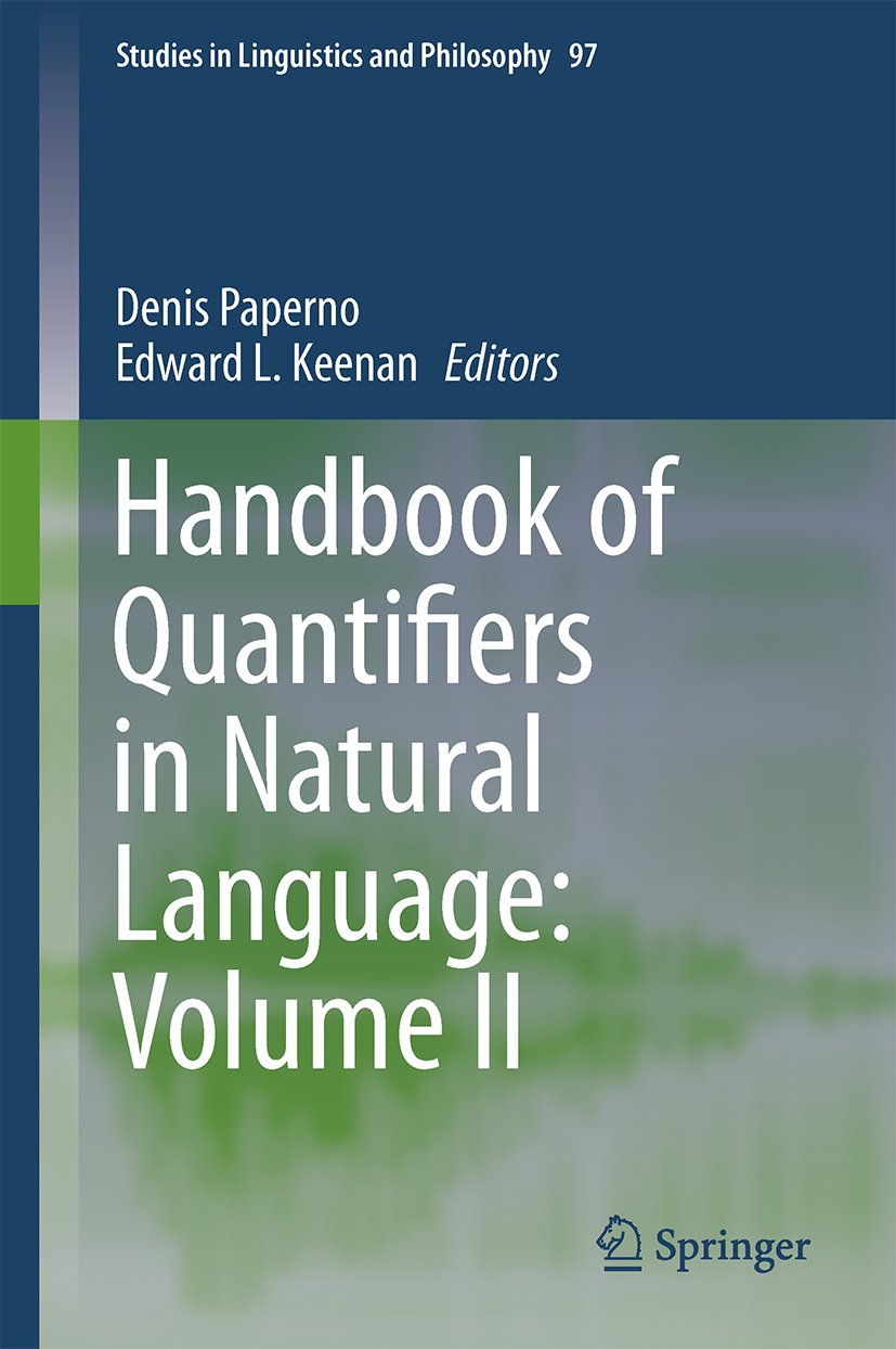 Studies in Linguistics and Philosophy