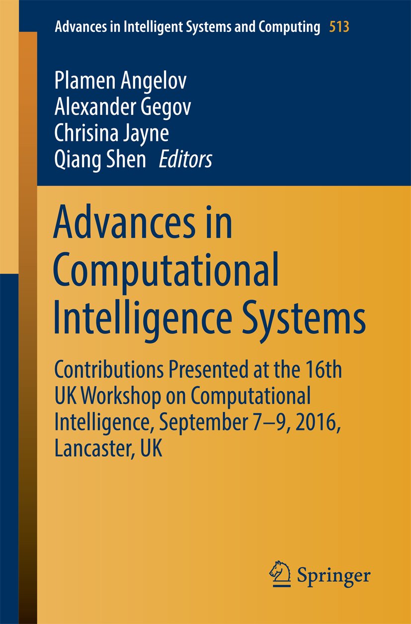 Advances in Intelligent Systems and Computing
