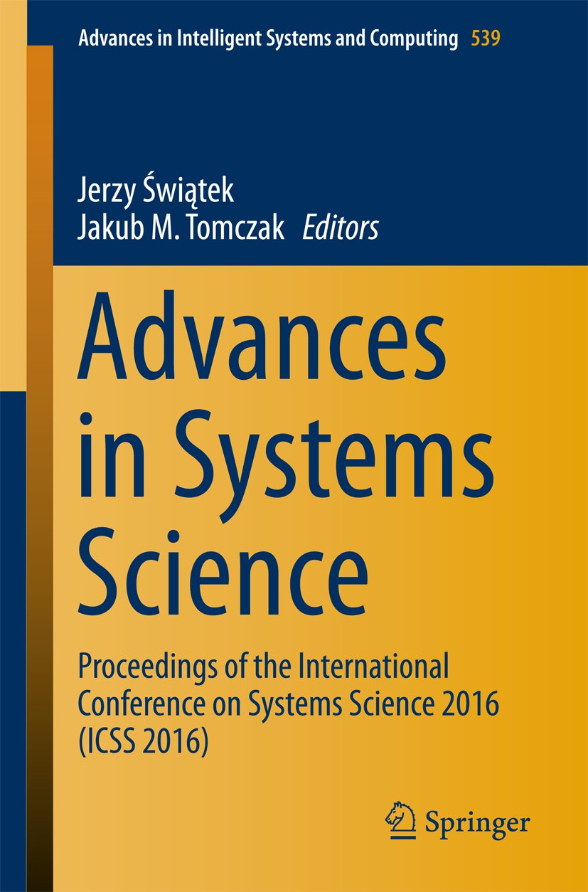 Advances in Intelligent Systems and Computing
