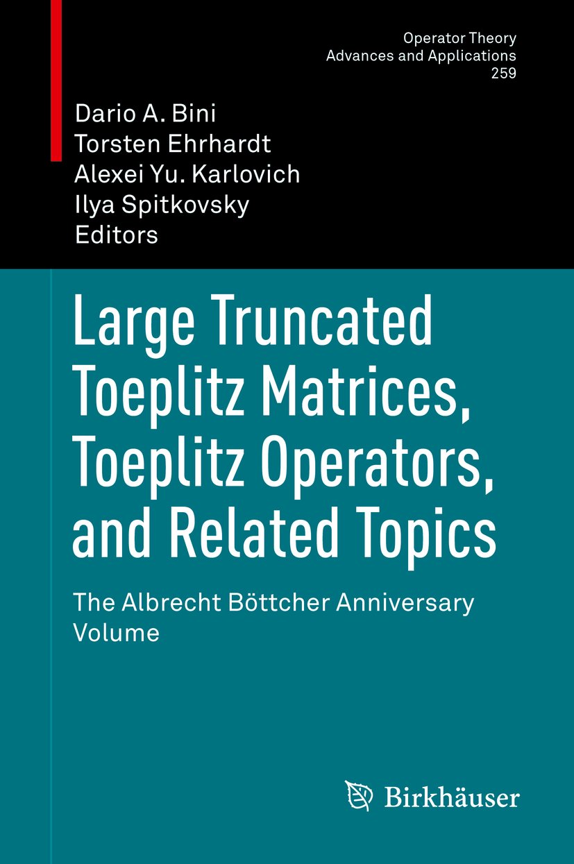Operator Theory: Advances and Applications
