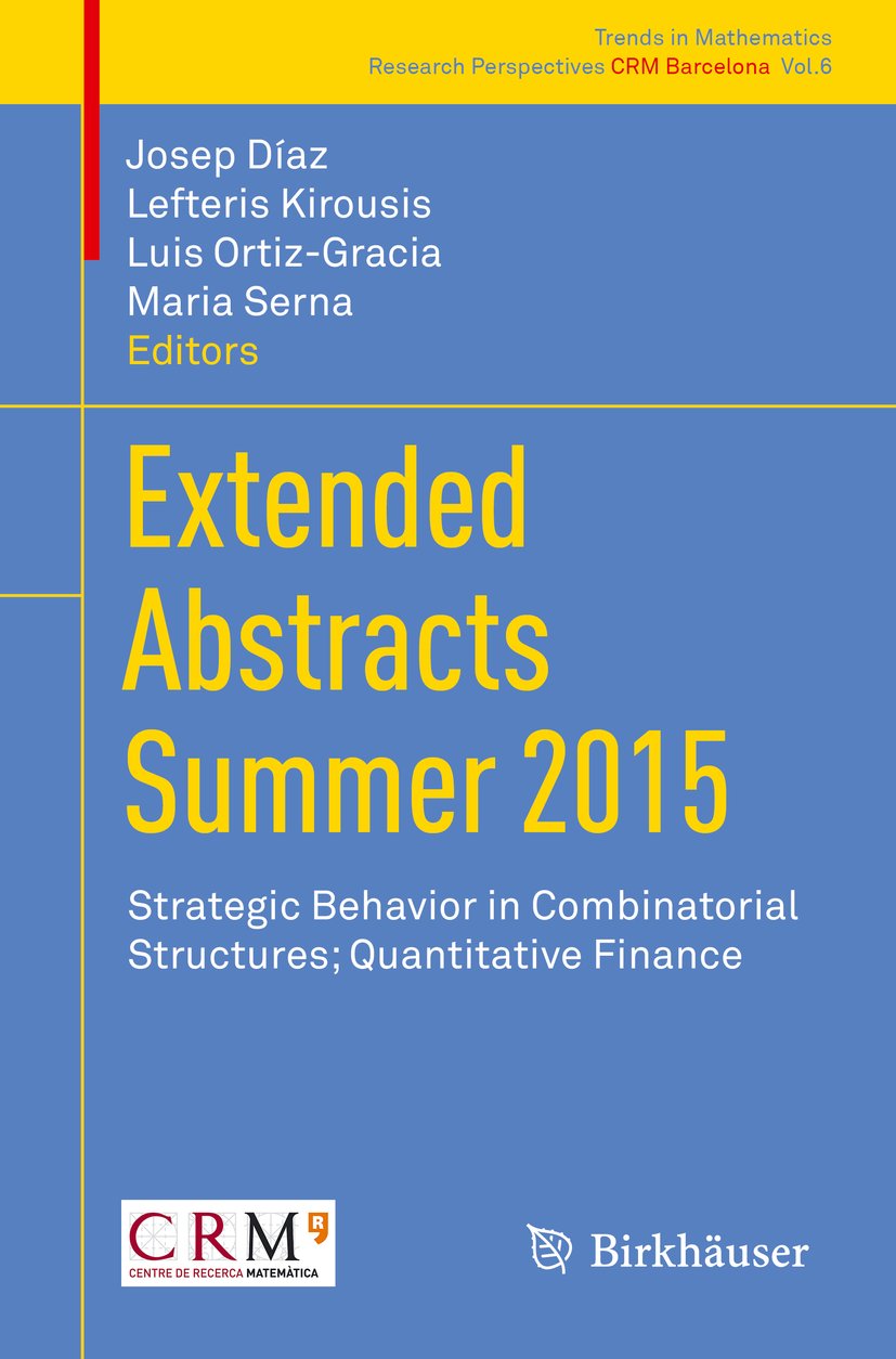 Trends in Mathematics