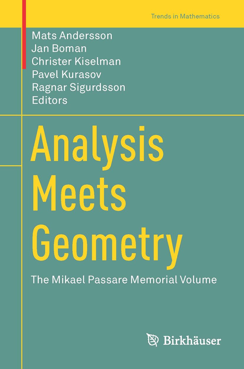 Trends in Mathematics