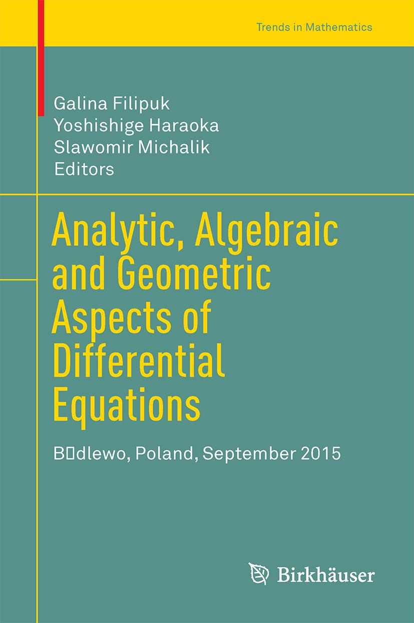 Trends in Mathematics