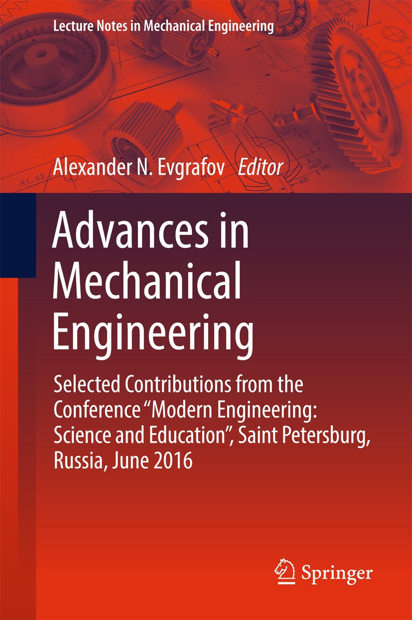 Lecture Notes in Mechanical Engineering