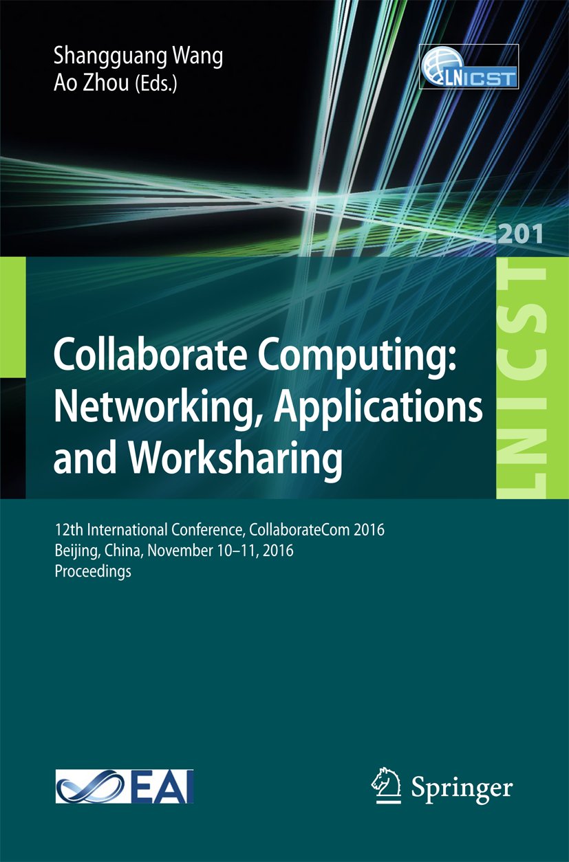 Lecture Notes of the Institute for Computer Sciences, Social Informatics and Telecommunications Engineering