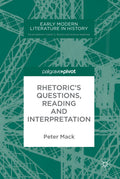 Early Modern Literature in History