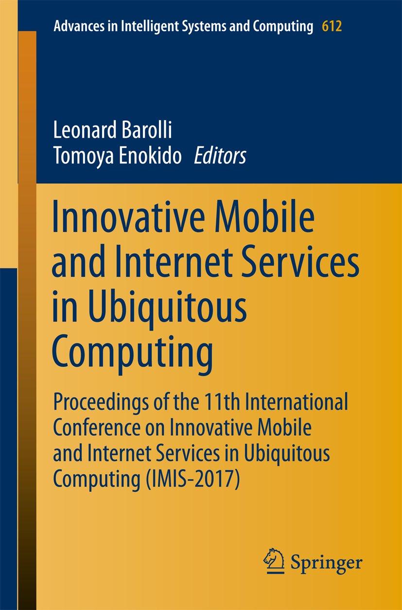 Advances in Intelligent Systems and Computing