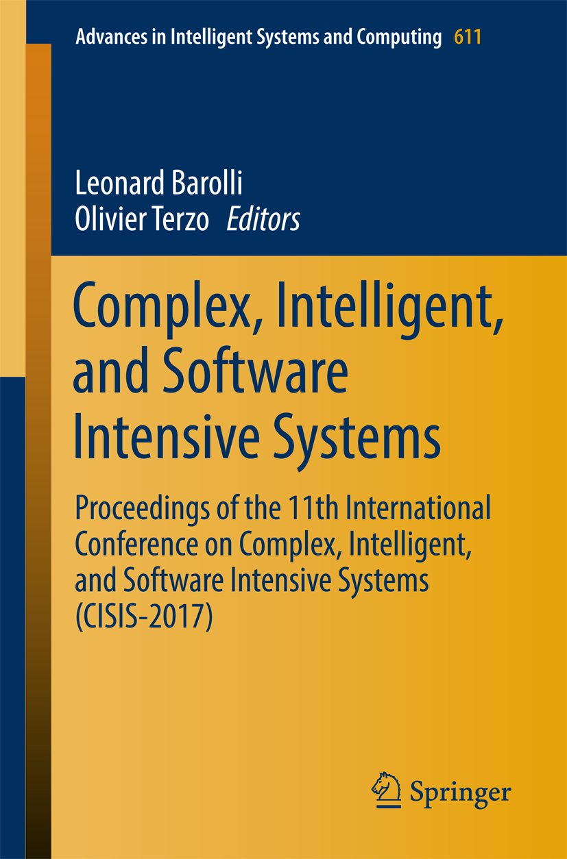 Advances in Intelligent Systems and Computing