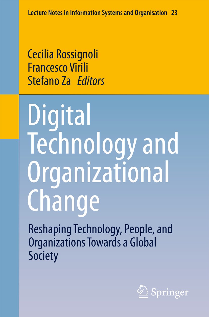 Lecture Notes in Information Systems and Organisation