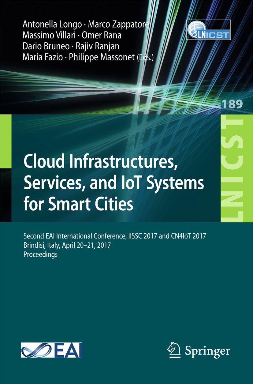 Lecture Notes of the Institute for Computer Sciences, Social Informatics and Telecommunications Engineering