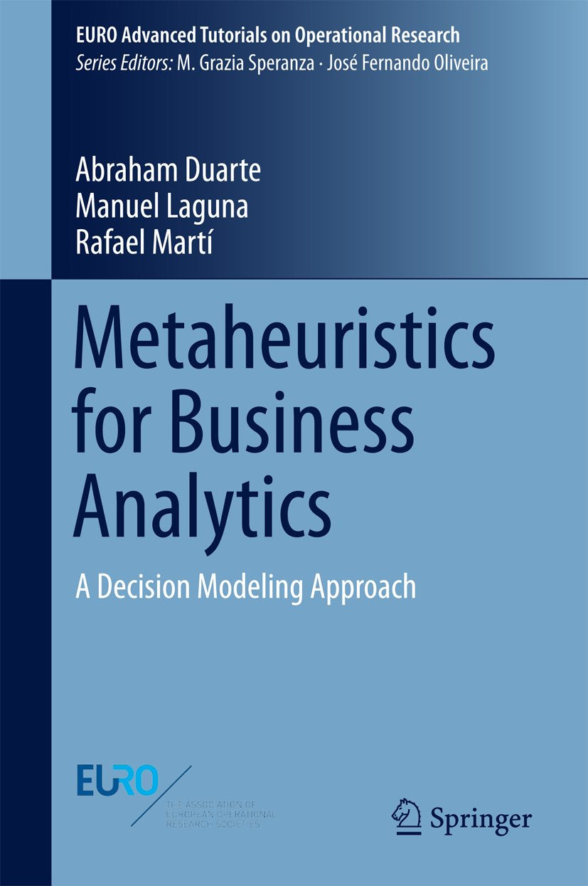 EURO Advanced Tutorials on Operational Research