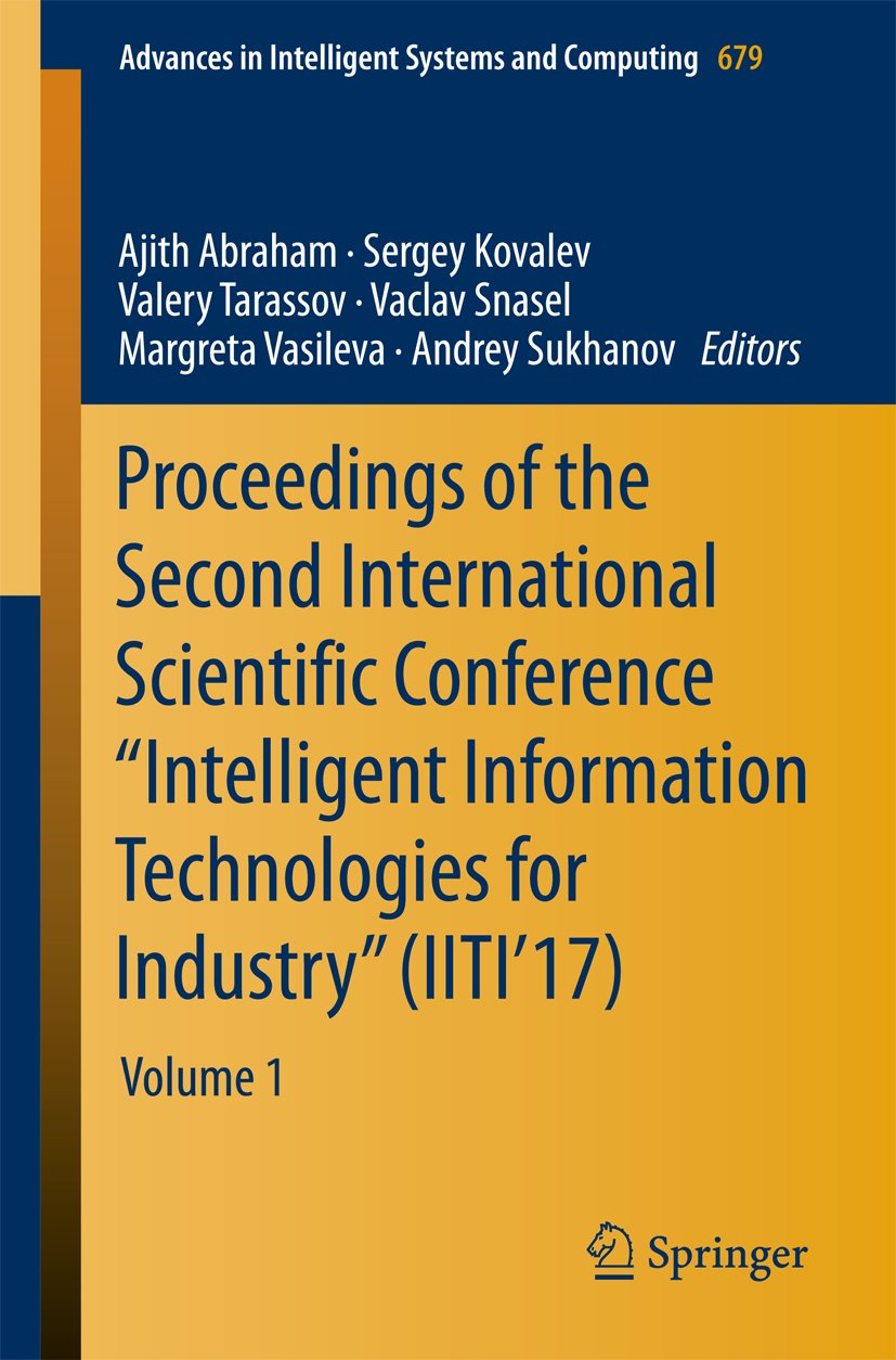 Advances in Intelligent Systems and Computing