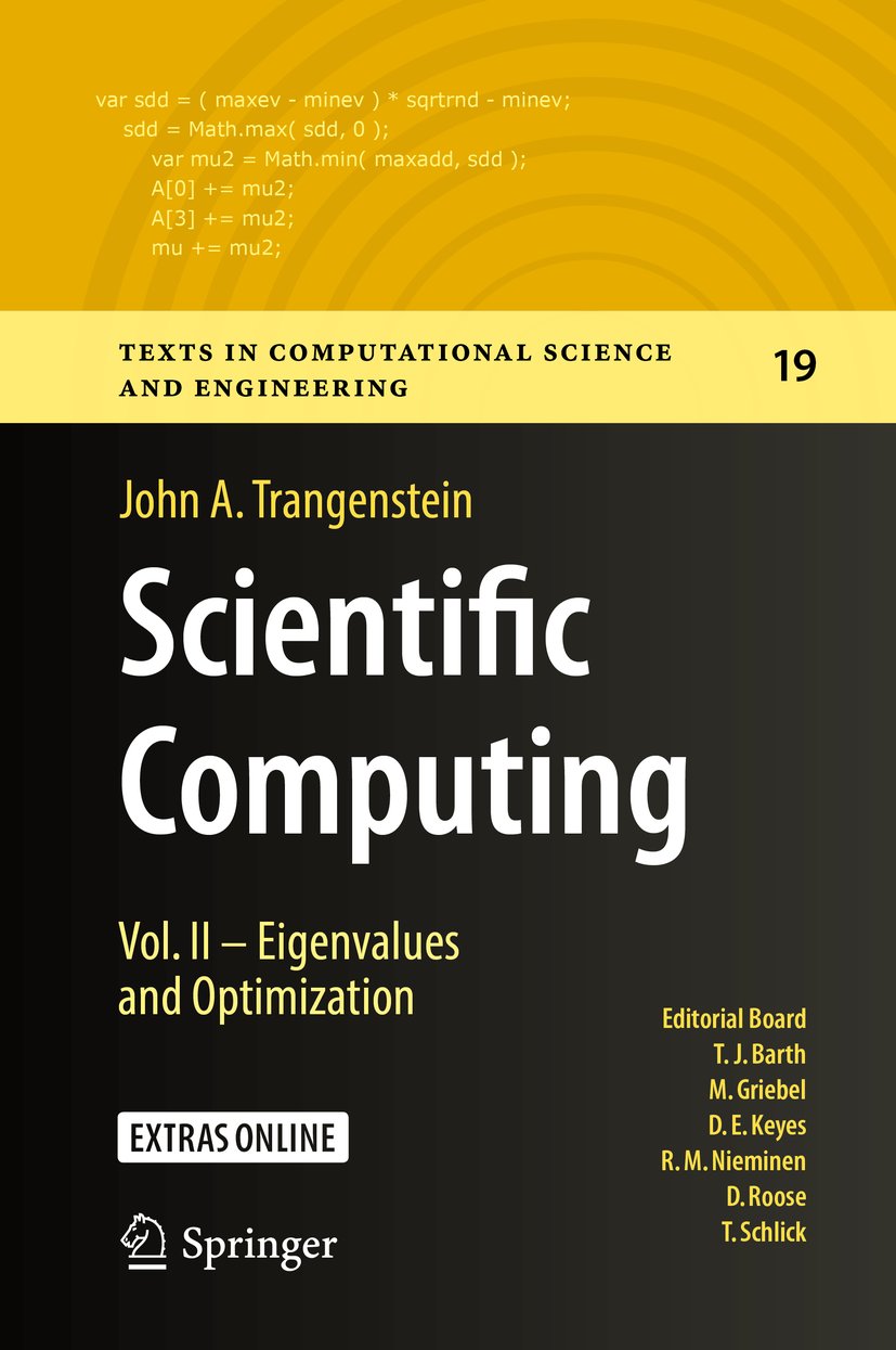 Texts in Computational Science and Engineering