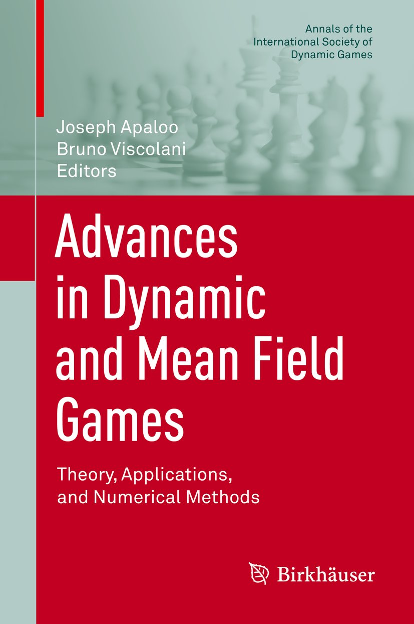 Annals of the International Society of Dynamic Games