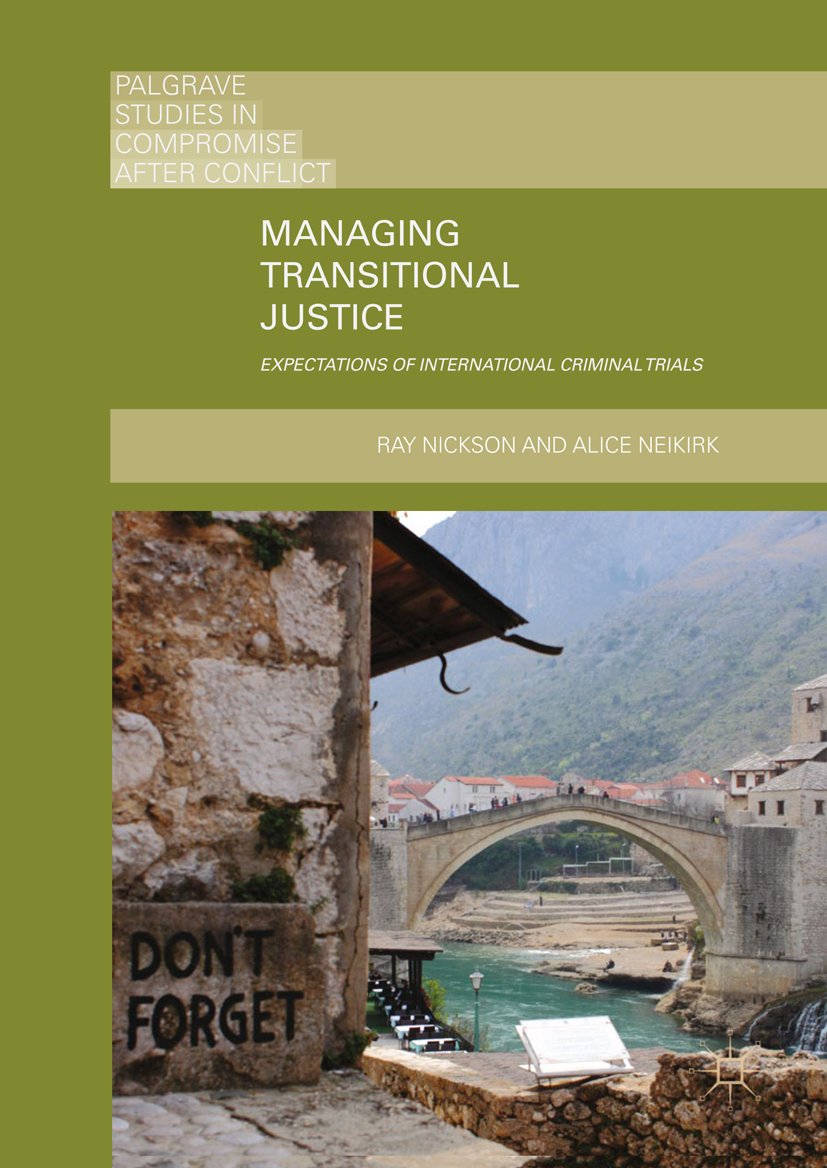 Palgrave Studies in Compromise after Conflict