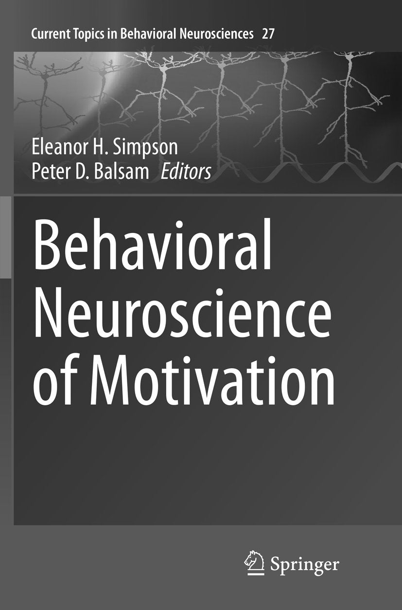 Current Topics in Behavioral Neurosciences