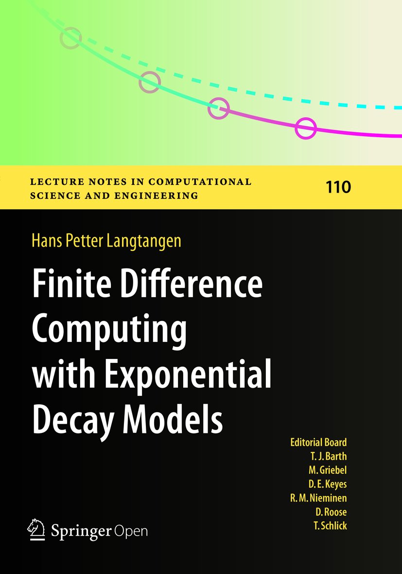 Lecture Notes in Computational Science and Engineering