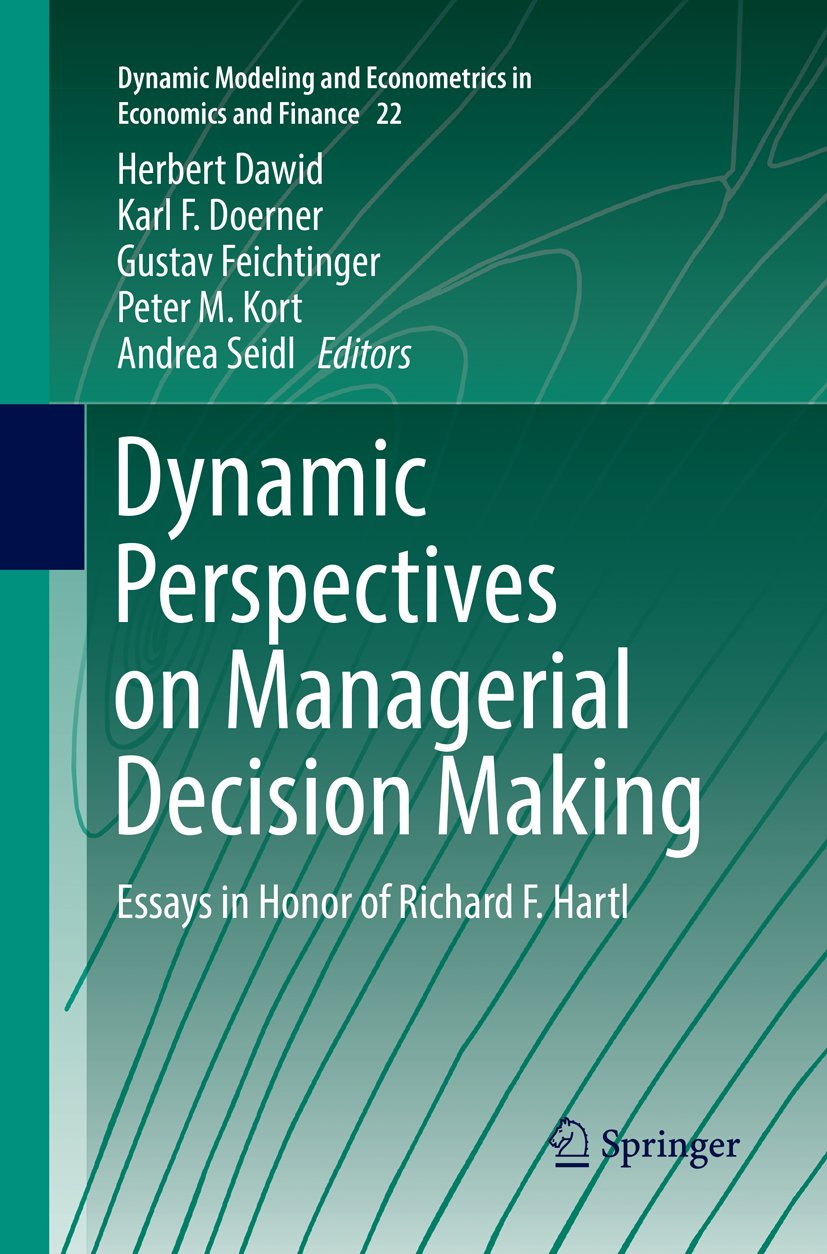 Dynamic Modeling and Econometrics in Economics and Finance